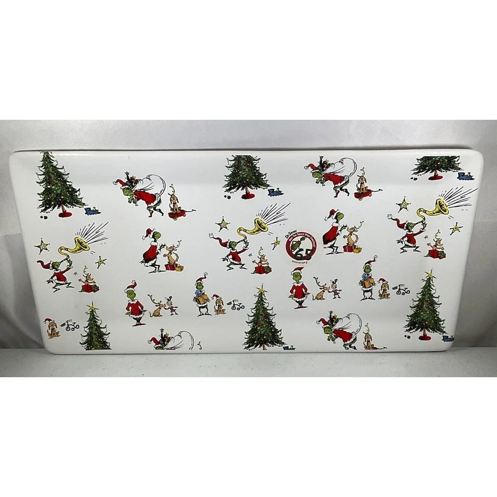 Dr. Seuss The Grinch Who Stole Christmas Serving Tray/Platter 14